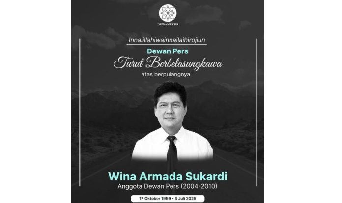 Tokoh Pers Nasional Wina Armada Sukardi Wafat