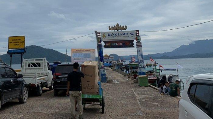 Marak Pungli di Dermaga Ketapang Pesawaran, Wistawan Resah