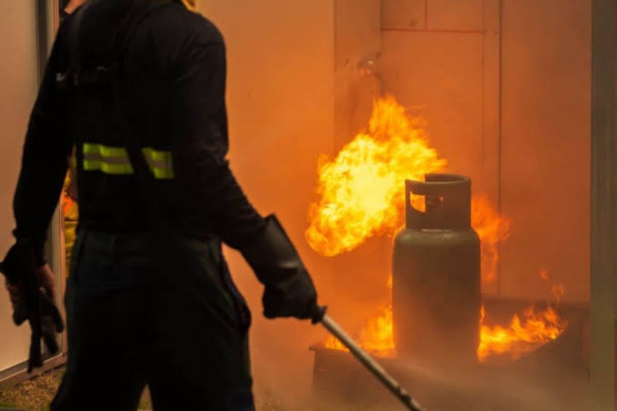 Polres Pesawaran Masih Selidiki Kasus Gudang Pengoblos Gas Elpiji Meledak Tewaskan Dua Orang di Tegineneng 