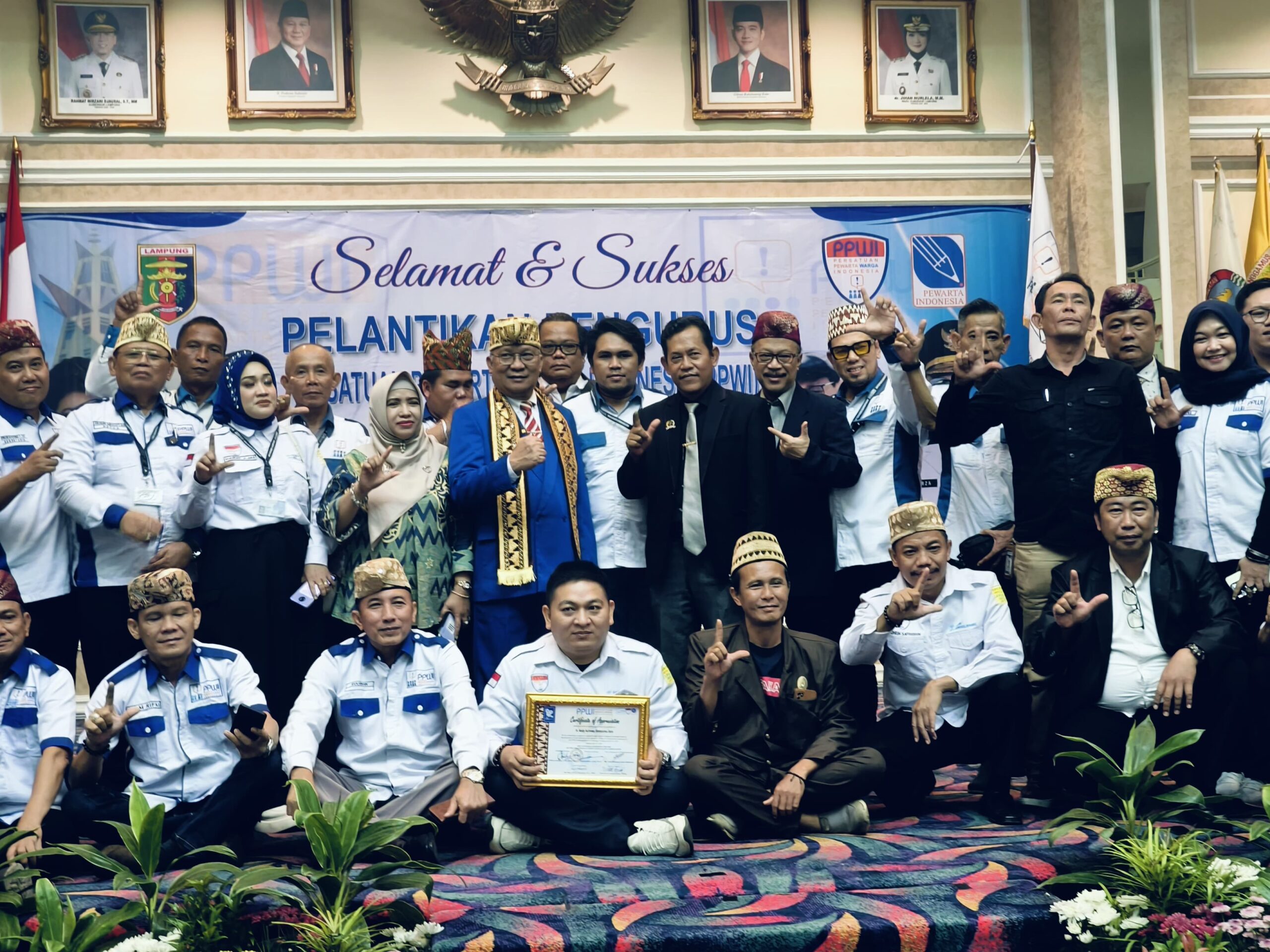 Wilson Lalengke Kukuhkan Pengurusan PPWI Lampung