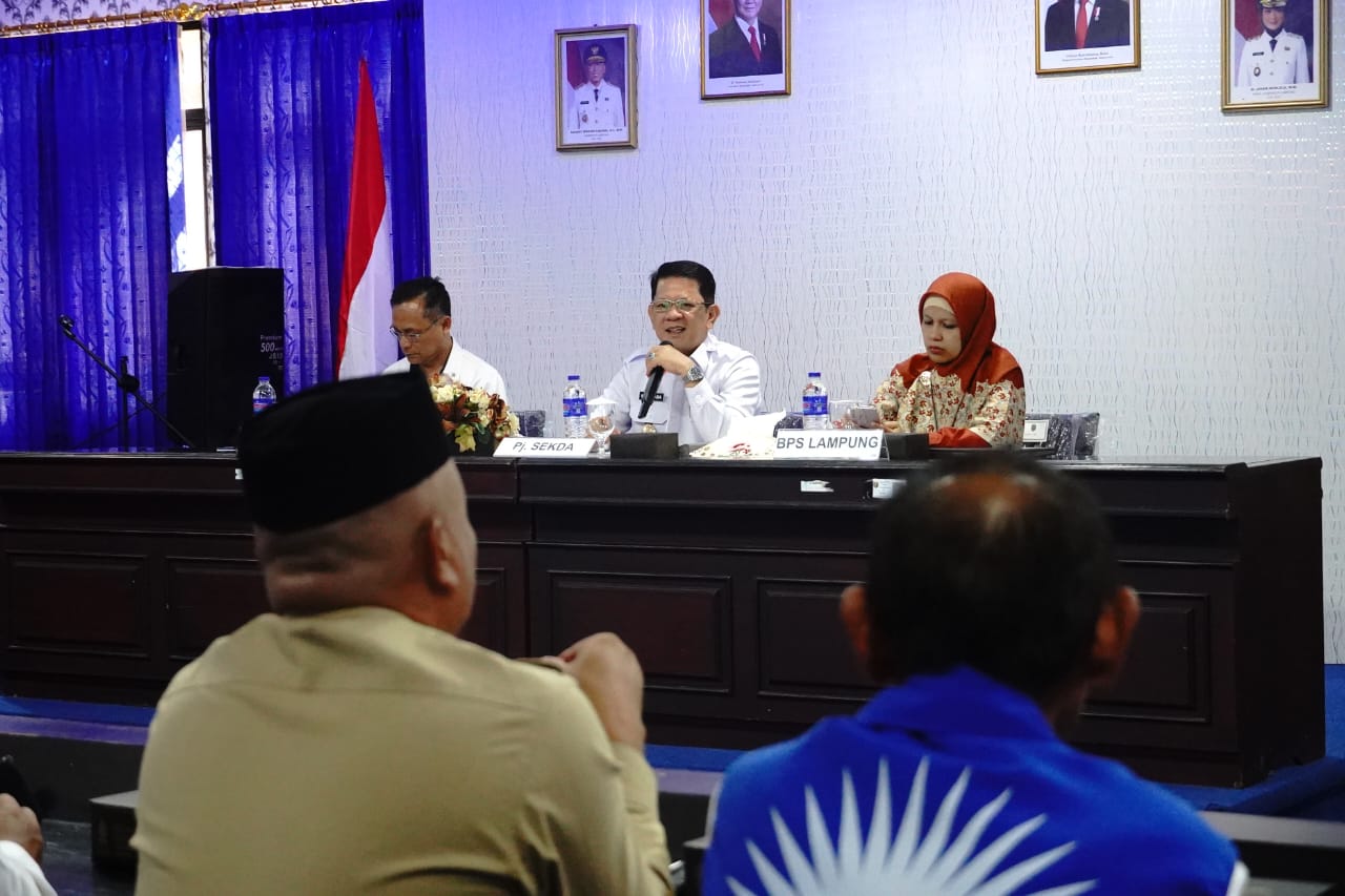 Lampung Targetkan Peningkatan Nilai IDI, Pj. Sekda Dorong Kolaborasi Seluruh Elemen