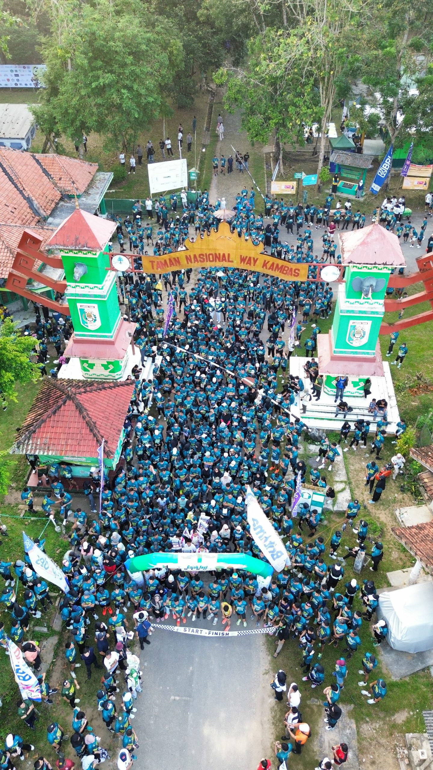 peseta lari harai gajah