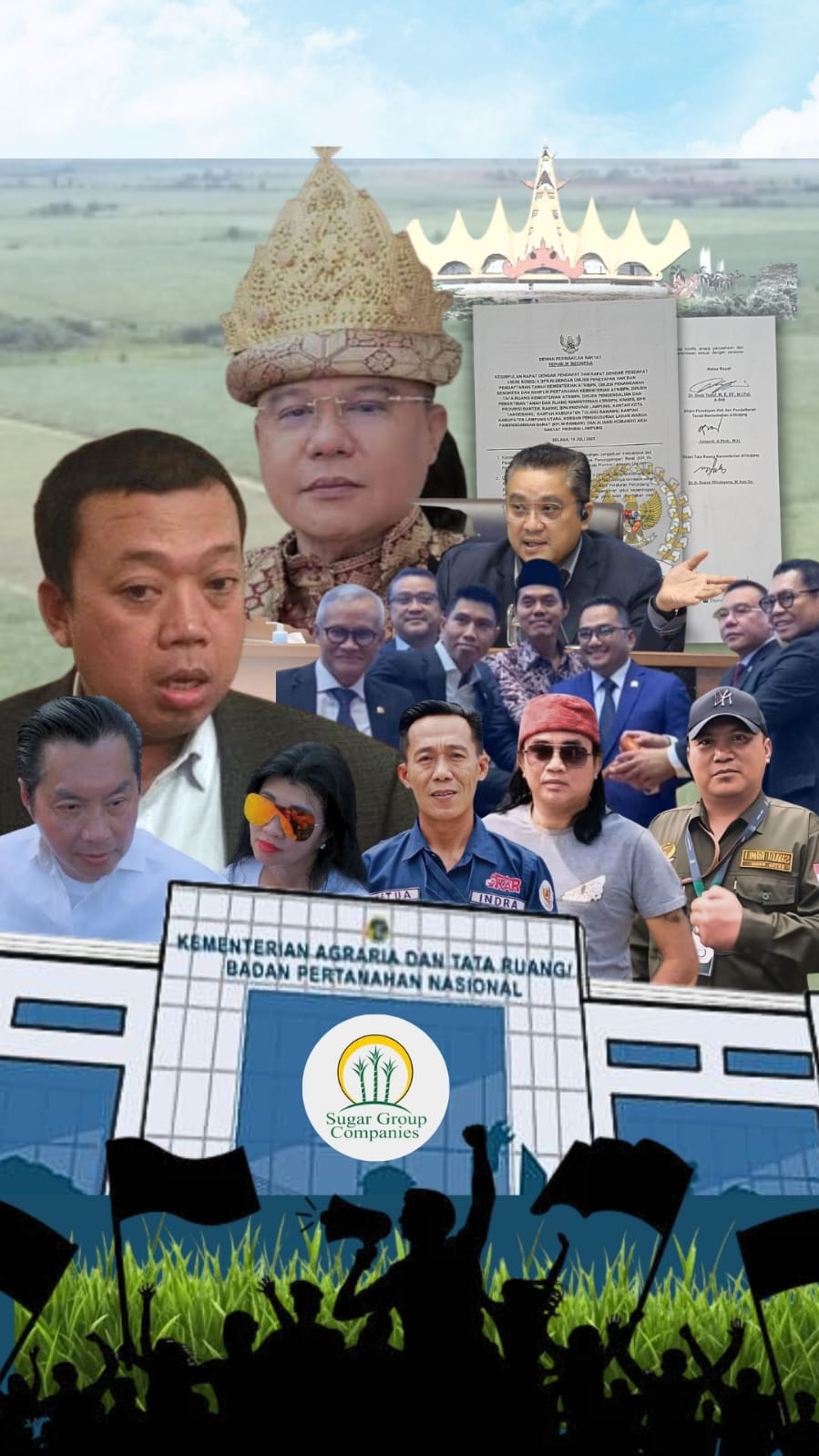 Maklumat Keras, Tiga LSM Lampung Ancam Gelar Demo Akbar Tagih Ukur Ulang SGC