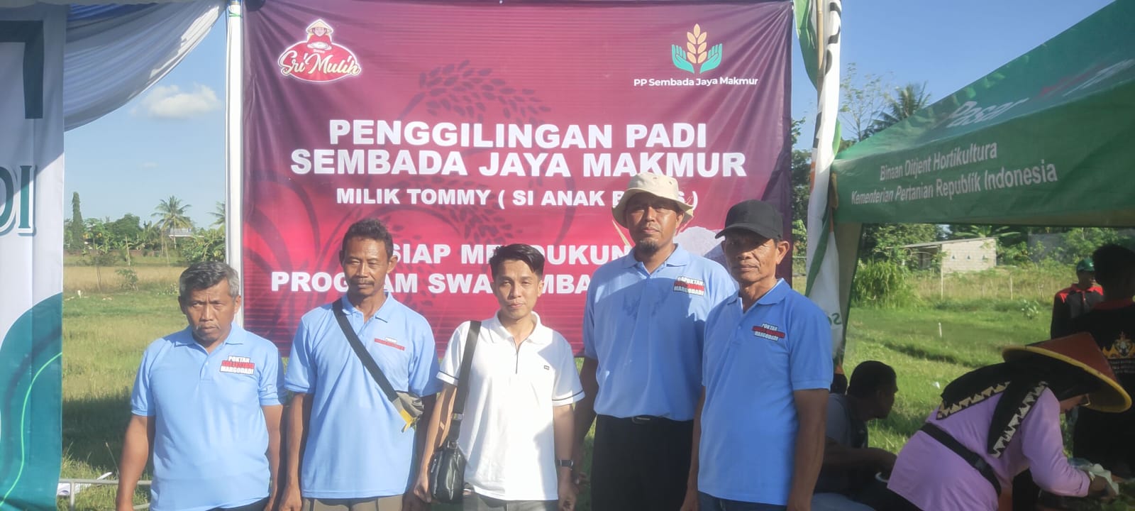 Bersama Gapoktan Panca Boga, Tommy Si Anak Beras Dukung Swasembada Pangan