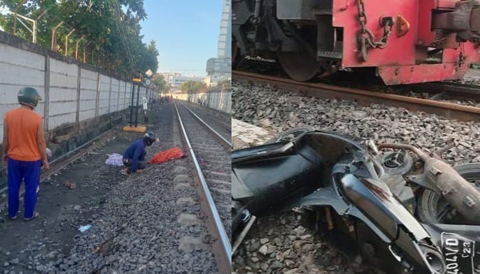 Tukang Ojek Tewas Terpotong Digilas Kereta Babaranjang Dipusat Kota Bandar Lampung Urus Mayat di RSUDAM Diminta Rp3 Juta?