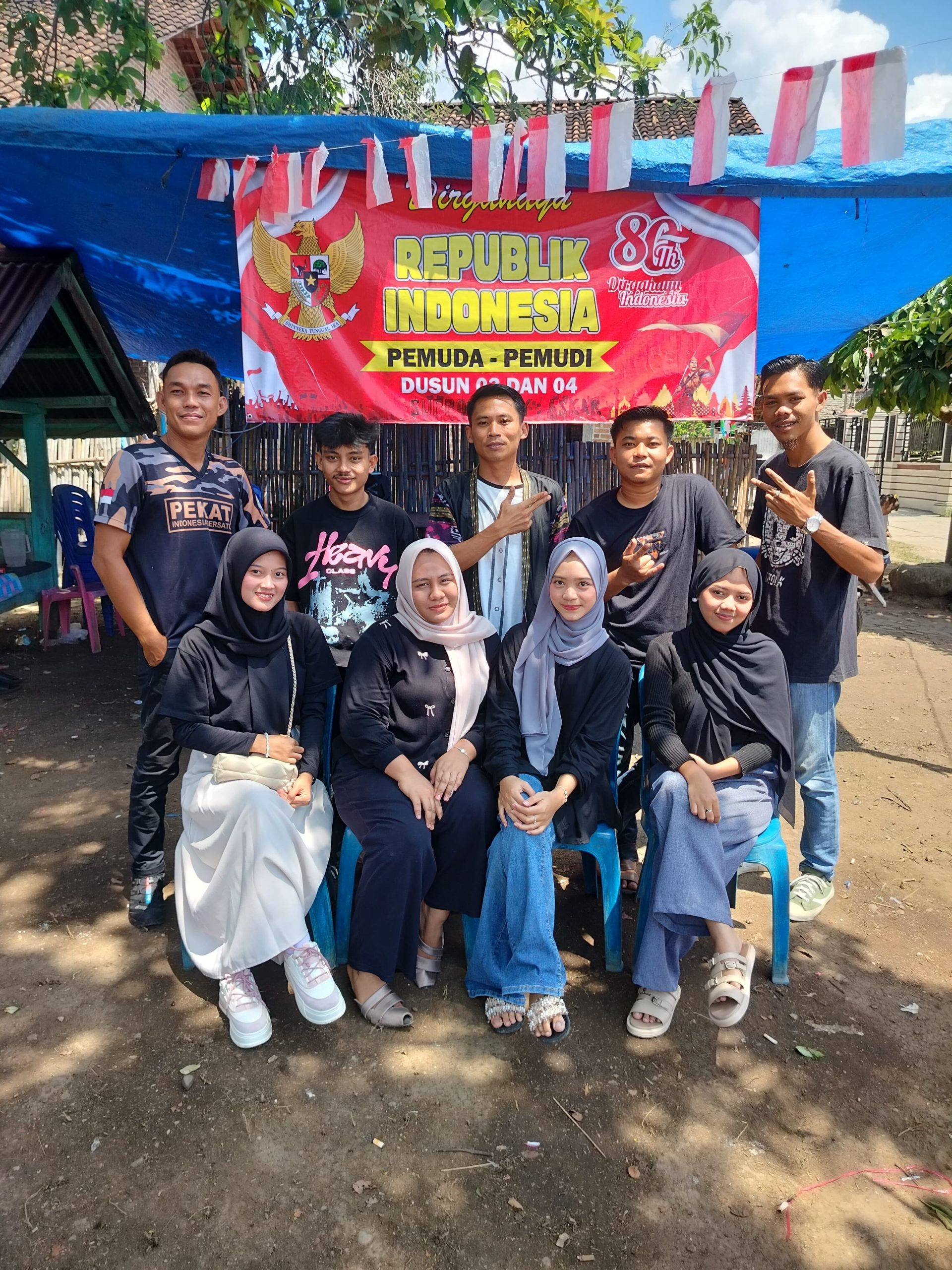 Semarak HUT RI ke-80, Pemuda Banjarsari Satukan Warga Lewat Keceriaan Agustusan