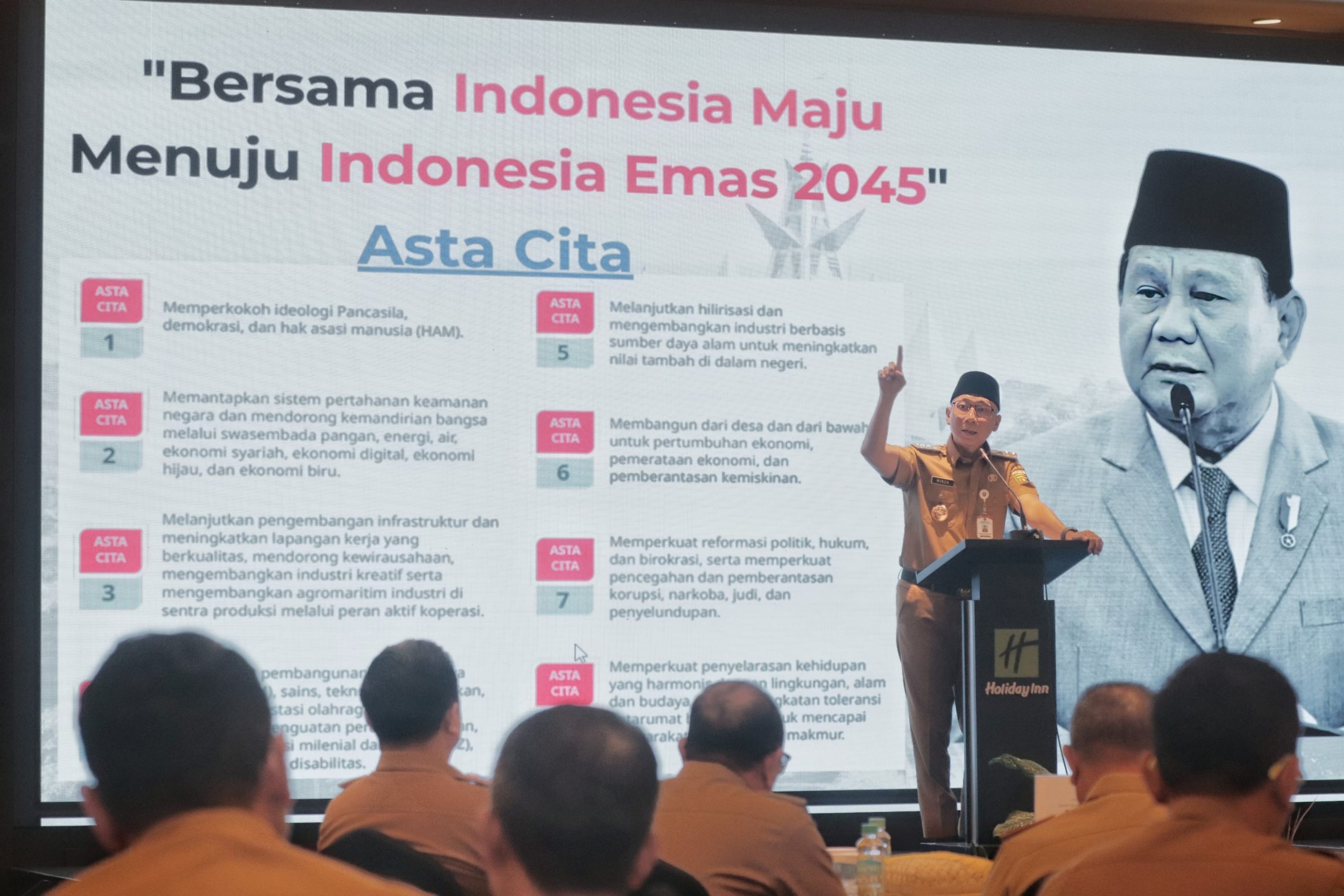 Rakor Sekda se-Lampung, Gubernur Mirza Soroti Tantangan dan Solusi Pembangunan SDM