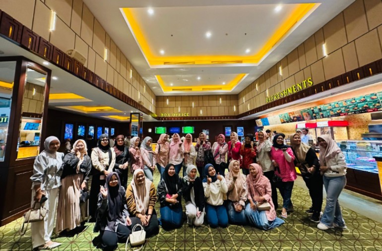 PW Fatayat NU Lampung Gelar Nobar Film “Lyora” di XXI Mall Kartini