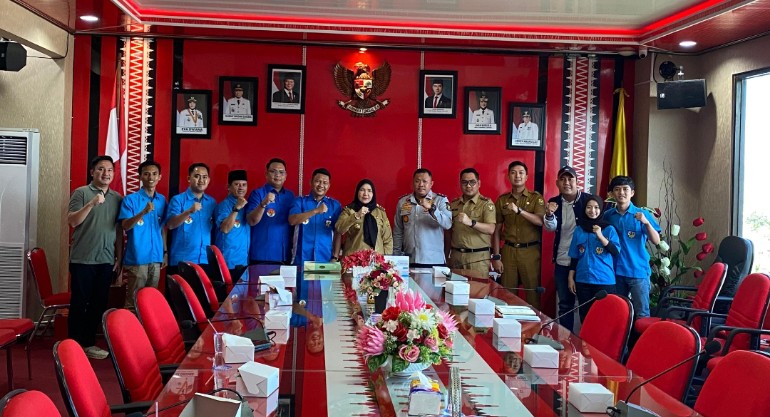 Audiensi bersama Wali Kota, KNPI Siap Bersinergi Untuk Bandar Lampung Maju