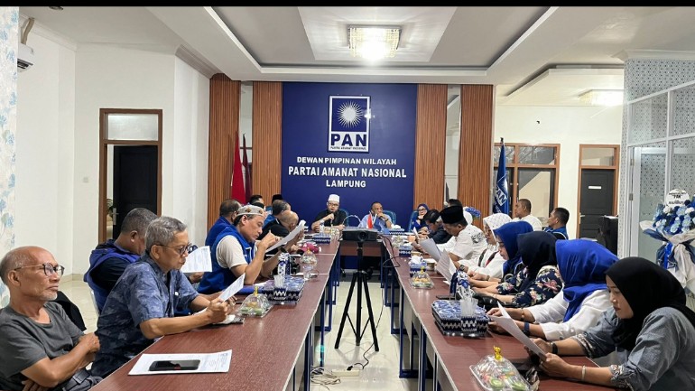 Di Tengah Persiapan HUT PAN, DPW PAN Lampung Angkat Suara soal Tragedi Ojol Asal Lampung