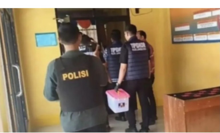 Polisi Geledah Kantor BPBD Lampung Utara Terkait Dugaan Penyimpangan Kegiatan Fisik 2023