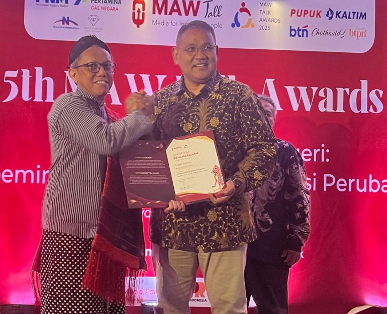 Ketum JMSI Jadi Tokoh Media Berpengaruh Versi MAT 2025