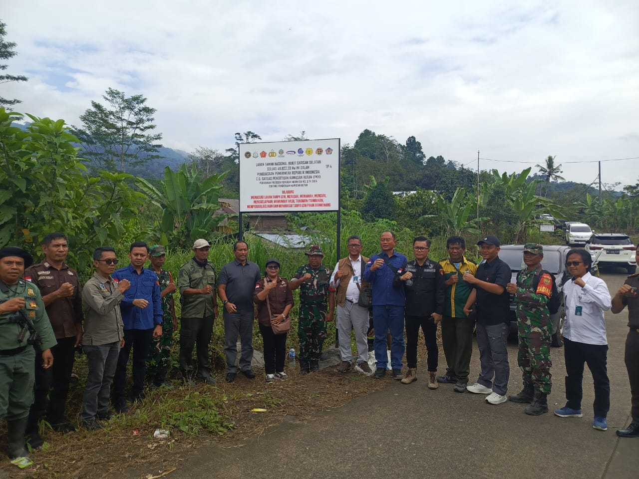 Satgas PKH Kejagung Sita 49.8822 Hektar Lahan Ilegal di TNBBS