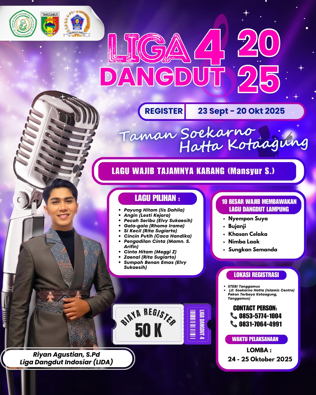 Liga Dangdut 4 Siap Guncang Panggung Kota Agung 2025