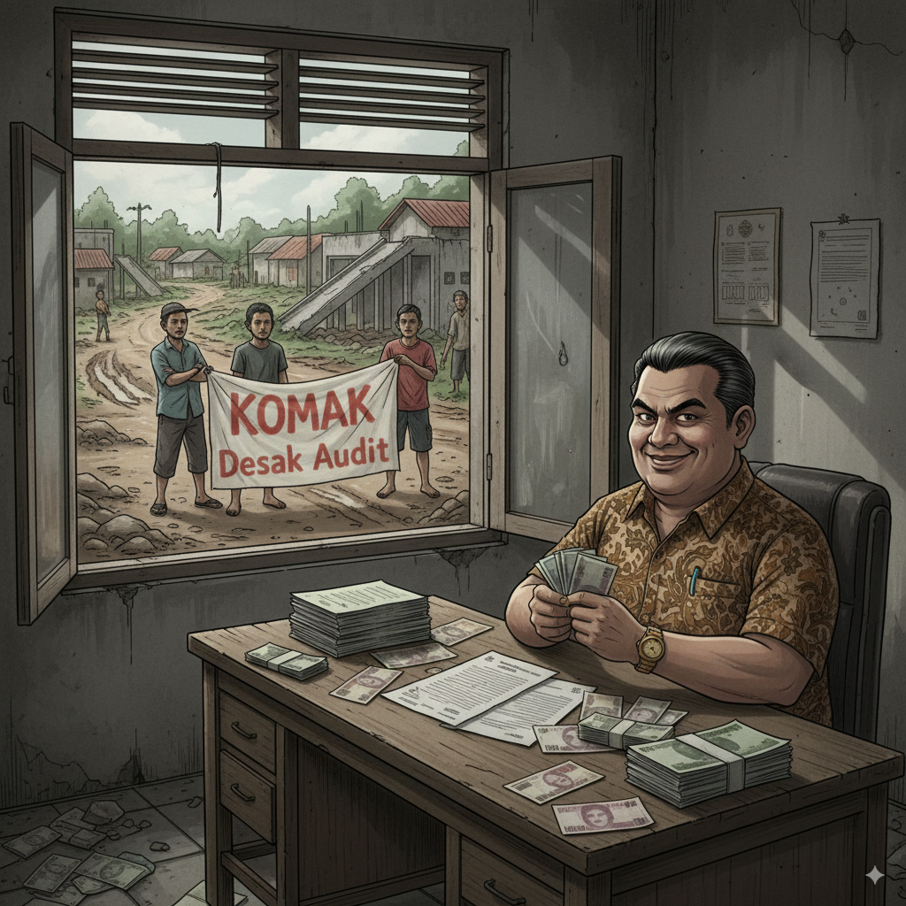 DD Rp291 Miliar Desa Bunut Tanpa Wujud Pembangunan Cuma Habis Buat Rapat? KOMAK Lampung Desak APH Audit