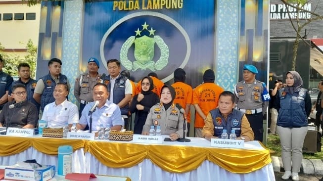Polisi Ungkap Penipuan Love Scaming Libatkan Empat Napi Di Lampung