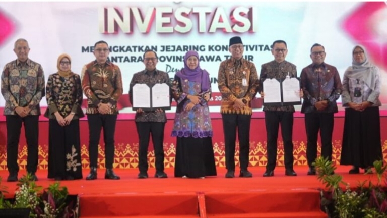 Bank Lampung Tandatangani PKS KUB Dengan Bank Jatim