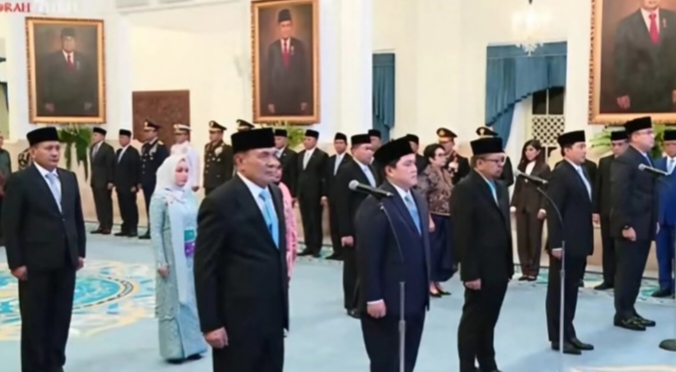 Prabowo Reshuffle Kabinet, Erick Thohir Jadi Menpora dan Djamari Chaniago Jabat Menko Polkam