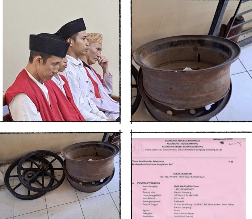 Tiga Hakim Perkara Empat Warga Miskin Curi Rongsokan di PN Tanjungkarang Dianggap Melanggar UU Dasar dan KUHAP, Abaikan RJ Bagi Jelata