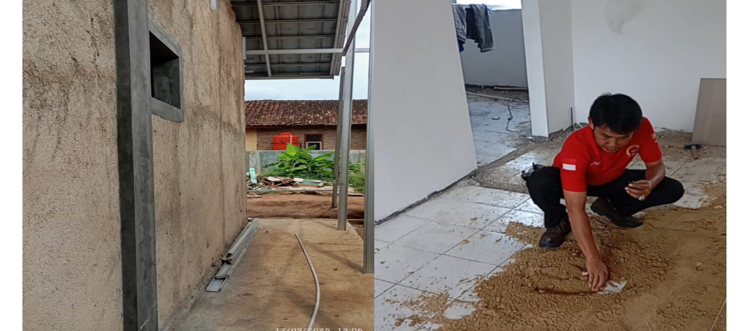 Proyek Rehab Pustu Tanjung Harapan Diduga Asal Jadi Masyarakat Kecewa