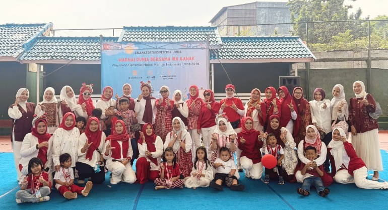 IKBL Gelar Lomba Mewarnai Ibu dan Anak Meriahkan Hari Anak dan HUT RI ke-80