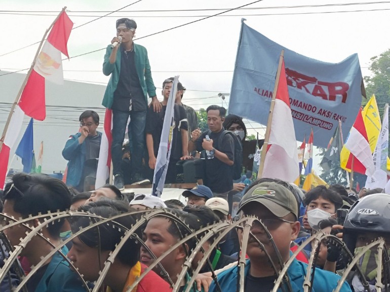 Ukur Ulang HGU PT SGC Masuk 10 Tuntutan Aksi Akbar Lampung