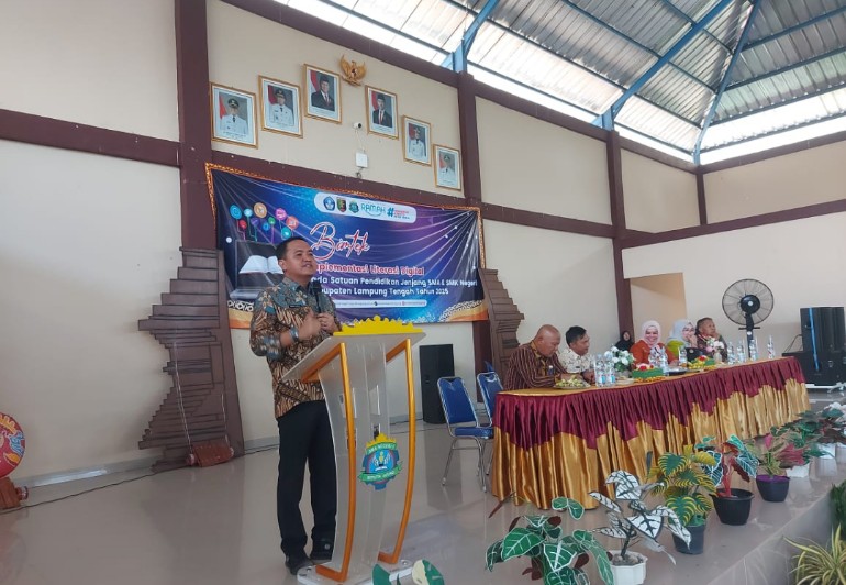 Thomas Amirico Genjot Penguatan Literasi di Wilayah Lampung Tengah