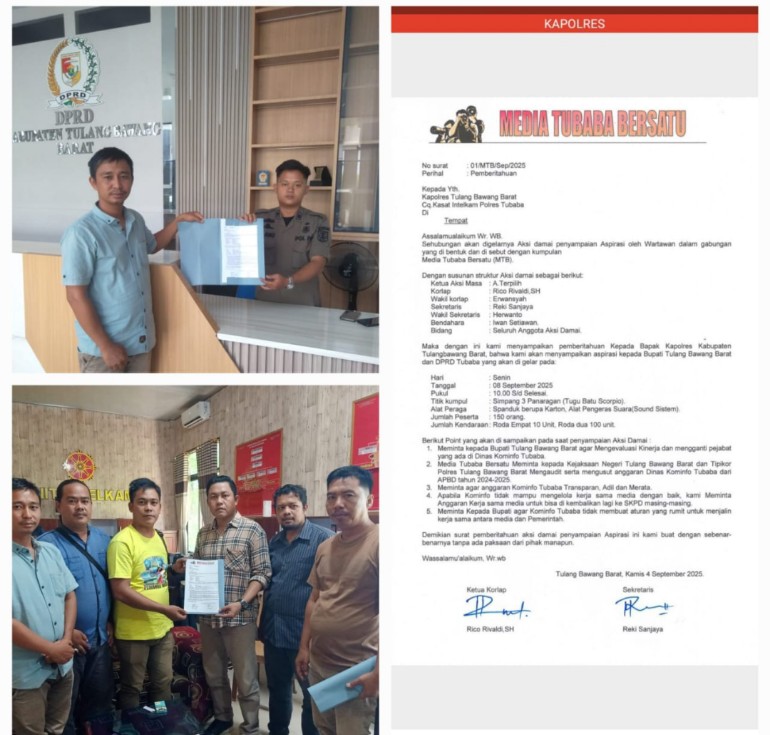 Ratusan Jurnalis Akan Gelar Aksi Damai Minta Bupati Ganti Pejabat Kominfo dan Desak APH Audit Anggaran