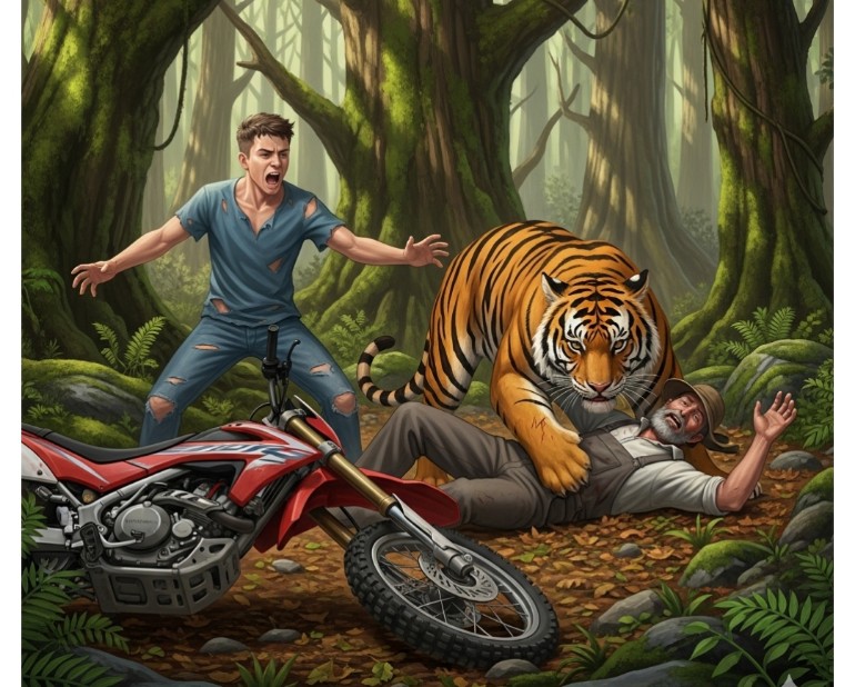 Teriakan Anak Selamatkan Petani di Lampung Barat dari Terkaman Harimau