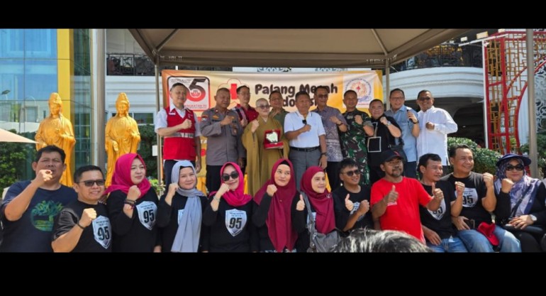 Alumni FH Unila 1995 Rayakan Reuni 30 Tahun, Gelar Bakti Sosial dan Donor Darah