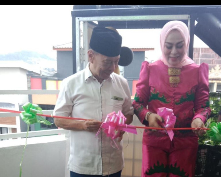 Menikmati Bandar Lampung dari Langit di Sky Town Coffee dan Elty Gallery