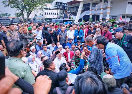 Demo di Lampung Aman Massa Minta Pengesahan UU Perampaan Aset Hingga Dealine 1X24 Kapolri Harus Mundur?