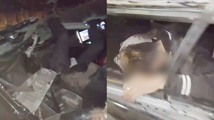 Pulang Dugem di Radar Space Inova Tabrak Truk di Way Lunik, Satu Penumpang Wanita Tewas di Tempat Enam Luka-luka