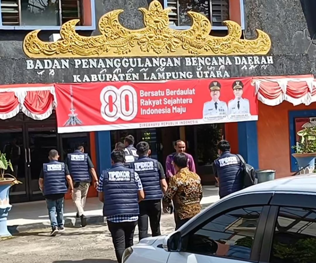 Mantan Kasubag Keuangan BPBD Lampung Utara Ditahan Polisi
