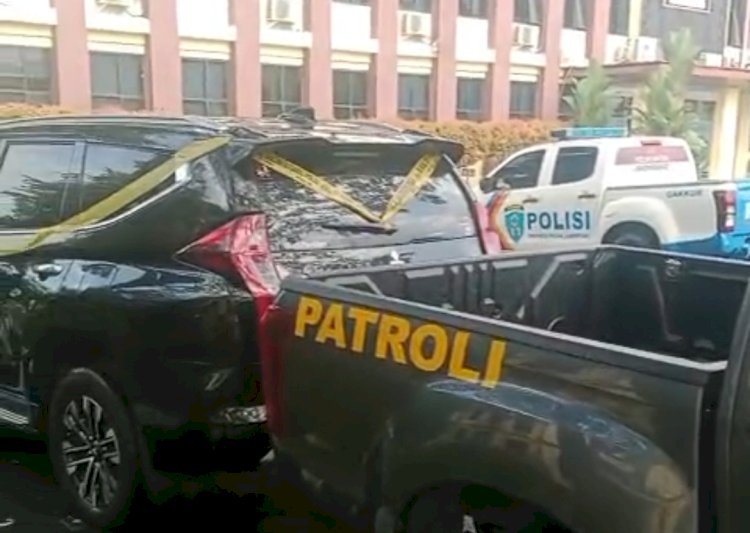 Eksekusi Mobil Sekelompok Depkolektor Berkeliaran Dalam Polda Lampung?