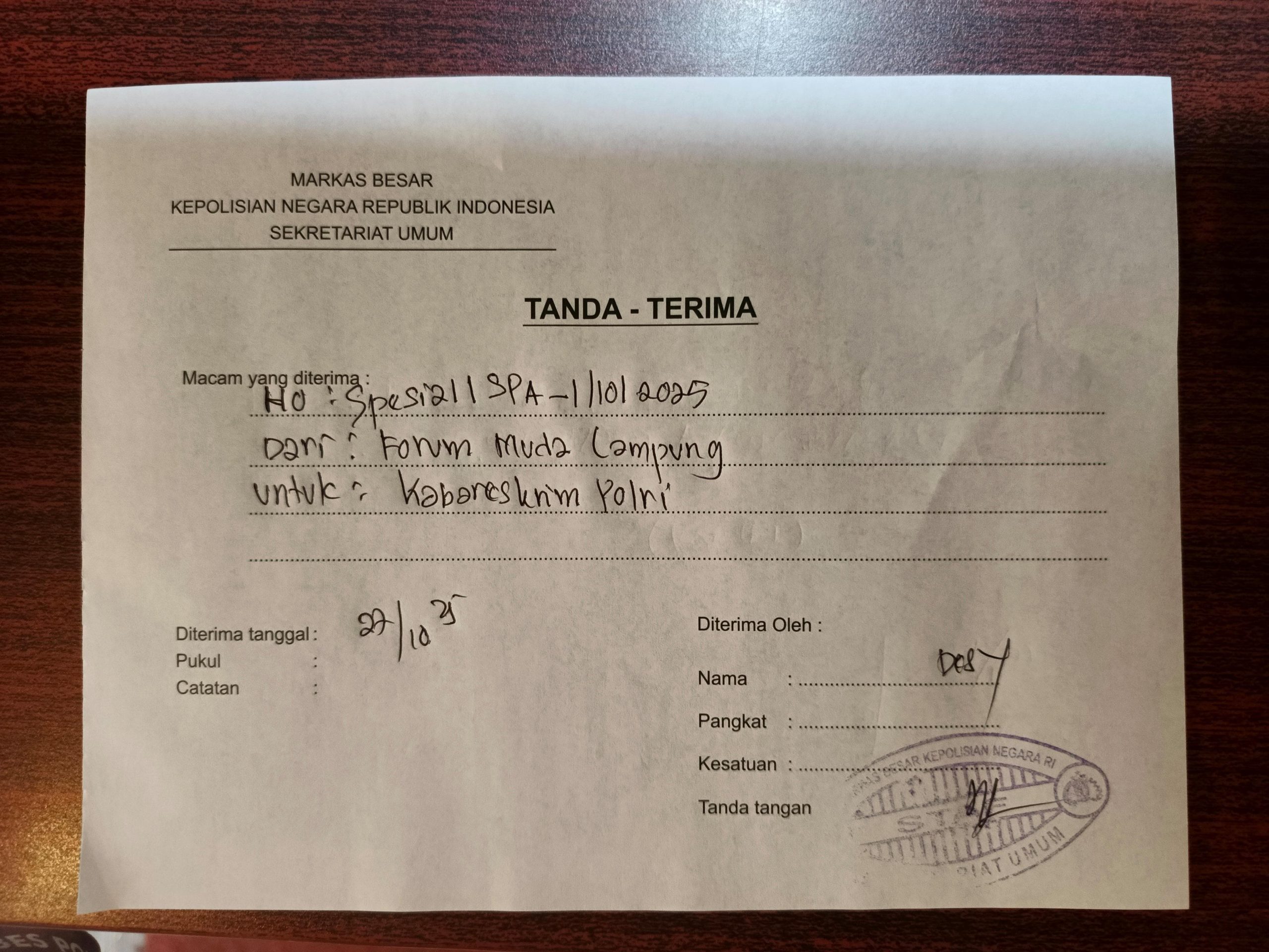 Kasus Data Palsu Eka Afriana Kembaran Walikota Eva Dwiana Dilaporkan ke Mabes Polri