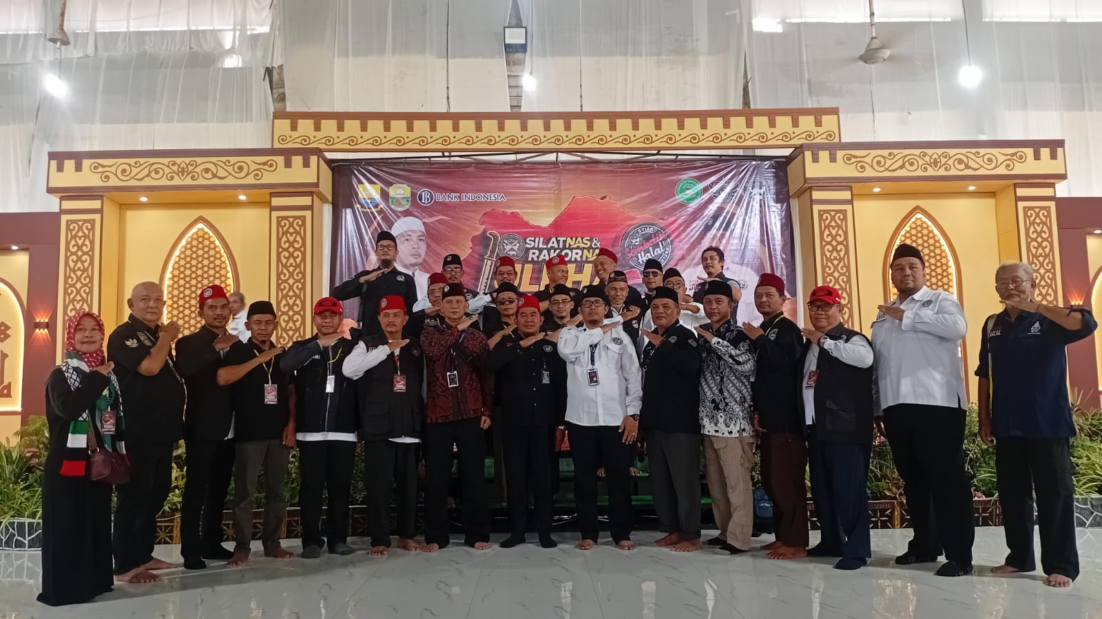 Kontingen Terbanyak, Juleha Lampung Tampil Beda di Silatnas dan Rakornas Jambi