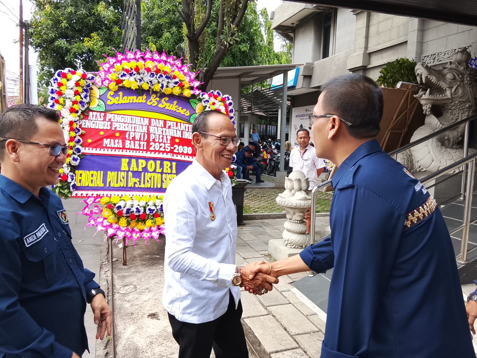 PWI Lampung Kunker ke Monumen Pers Nasional, Sarana Tingkatkan SDM