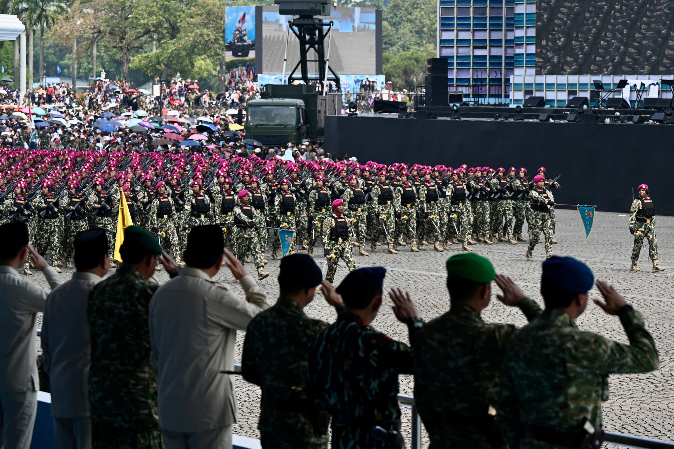 HUT Ke-80 TNI: Prajurit Harimau Sumatera Tunjukkan Loyalitas dan Profesionalisme