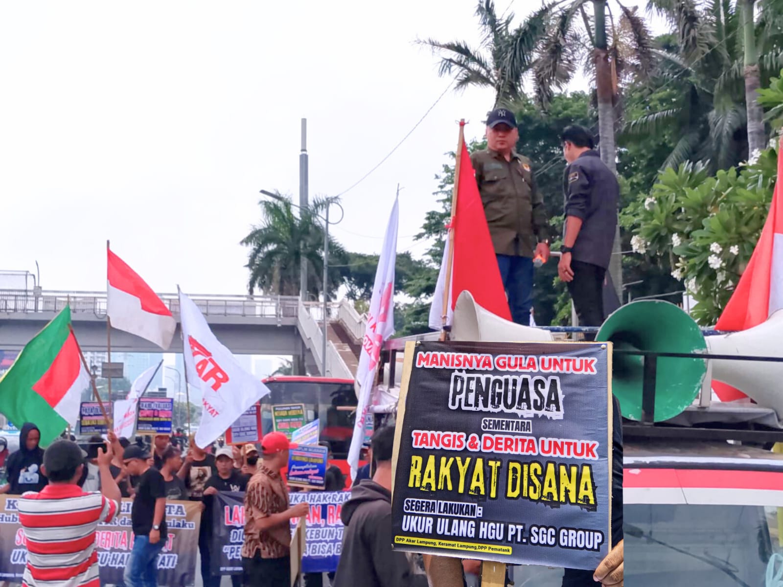 Kasus PT SGC Belum Kelar, Triga Lampung Kembali Geruduk ATR/BPN dan DPR RI