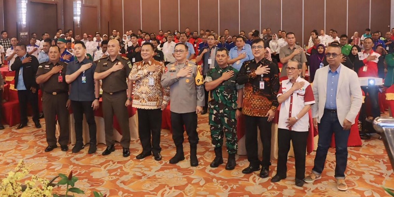 Kapolda Lampung Tekankan Peran Strategis Buruh dalam Pertumbuhan Ekonomi Daerah