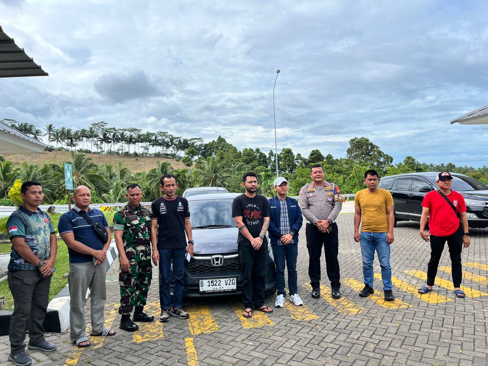 Terima Informasi Masyarakat, Tol Bakter Amankan Mobil Diduga Ingin Dilarikan