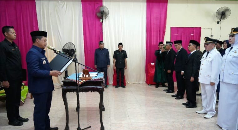 Bupati Riyanto Lantik 19 Pejabat di Balai Pekon Lugusari, Pagelaran