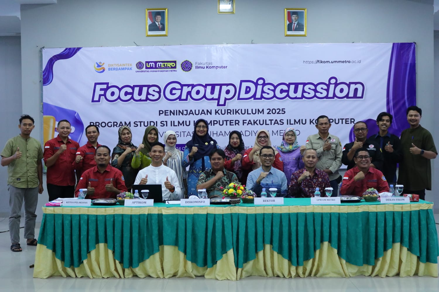 FGD Peninjauan Kurikulum 2025, UM Metro Siapkan Lulusan Ilmu Komputer Siap Bersaing
