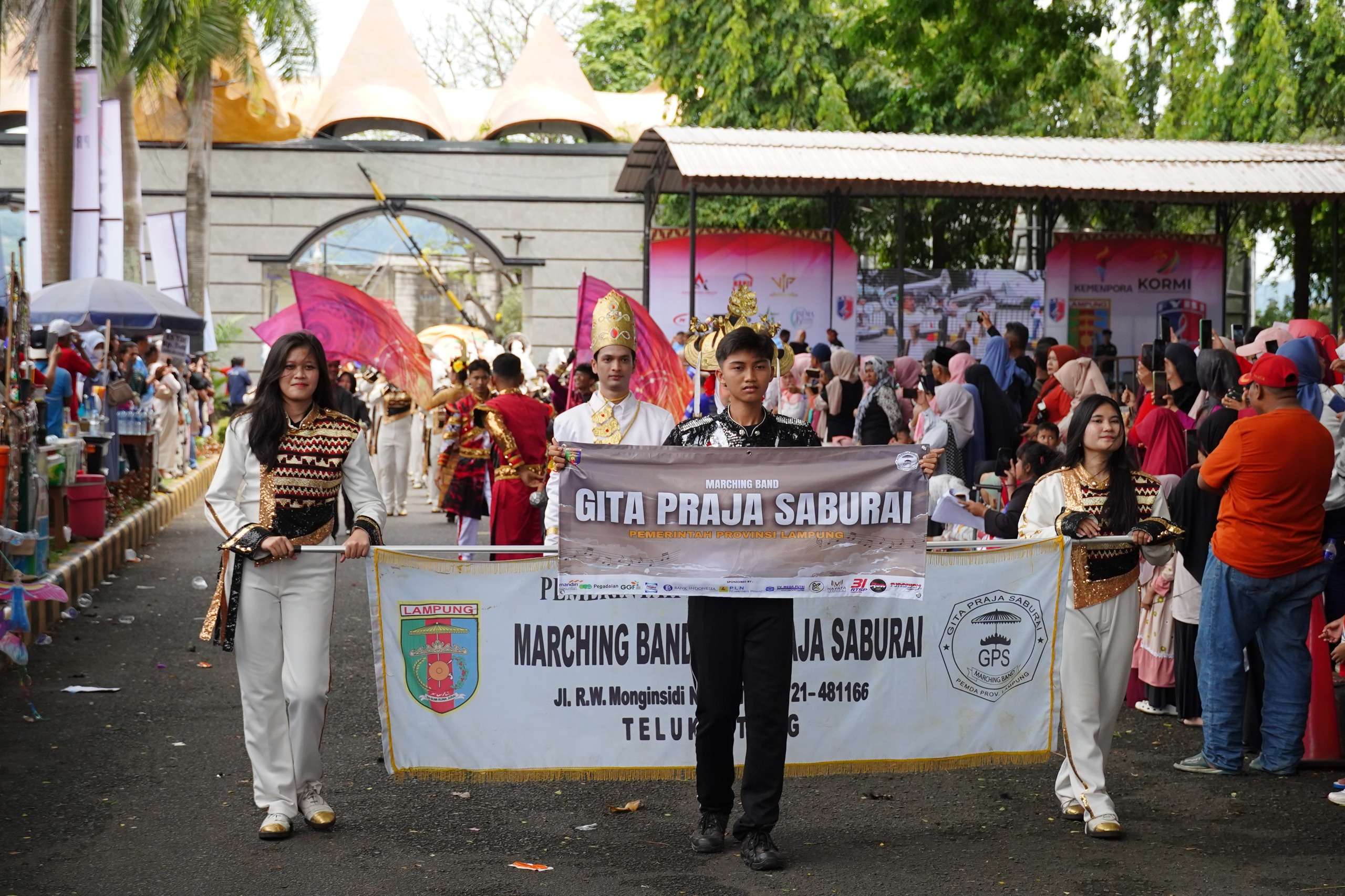 Gita Praja Saburai Borong Juara di Kejurnas Marching Band 2025, Harumkan Nama Lampung
