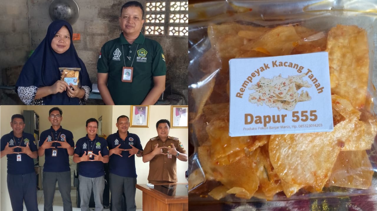 BPJPH Lakukan Pendataan UMKM untuk Sertifikasi Halal Gratis di Cukuh Balak