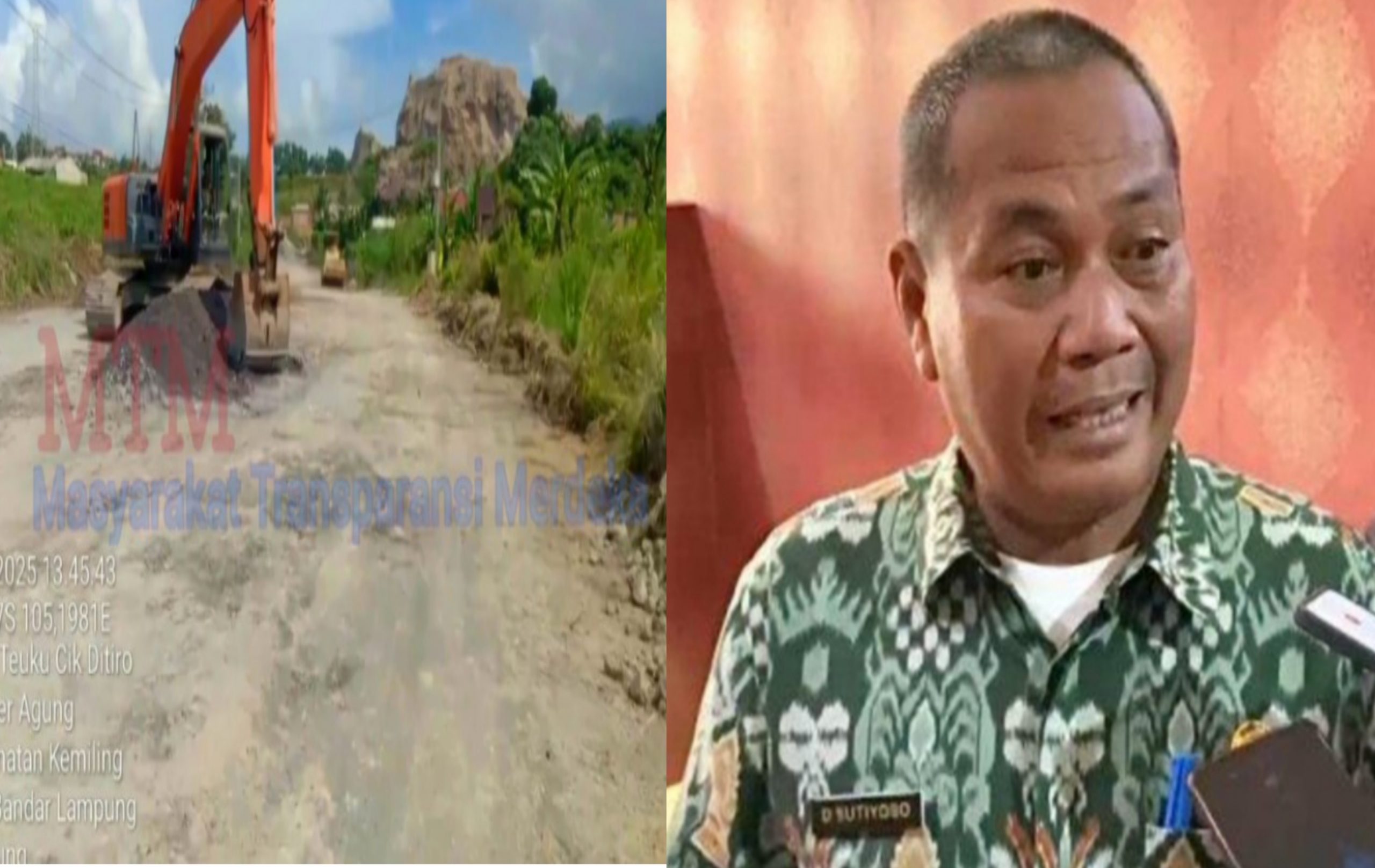 MTM Tuding Proyek Jalan Cik Ditiro Dikorupsi, Kadis PU ‘Cuek Bebek’