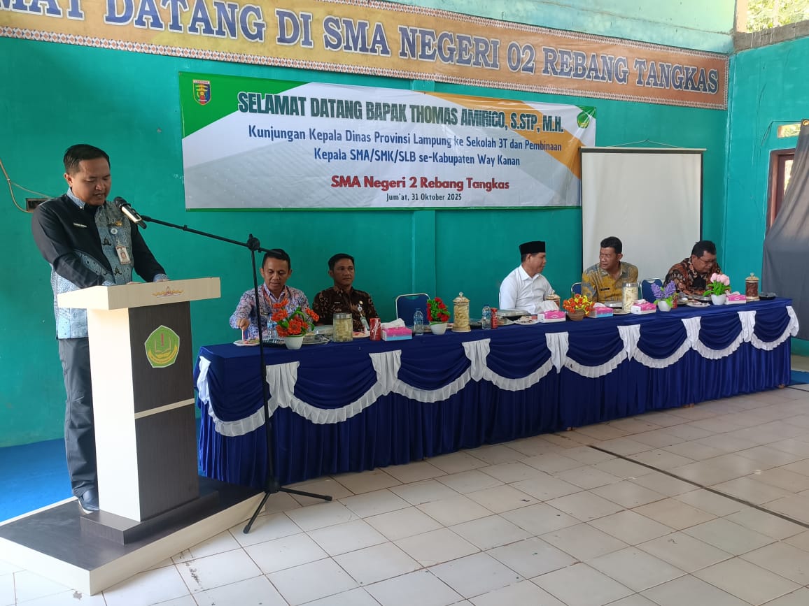 Di Rebang Tangkas Thomas Americo Evaluasi Pengabdian dan Ketulusan Guru se- Way Kanan