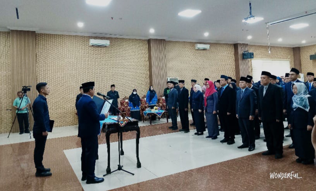 Bupati Riyanto Lantik 47 Pejabat Administrator dan Pengawas
