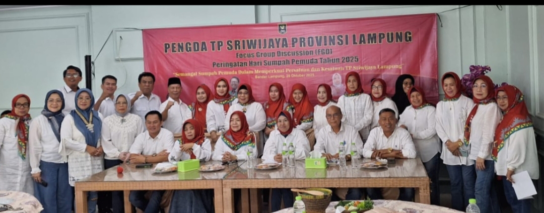 Peringati Hari Sumpah Pemuda, TP Sriwijaya Lampung Gelar FGD